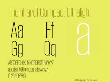 TheinhardtCompact-Ultralight Version 1.002; build 0002图片样张