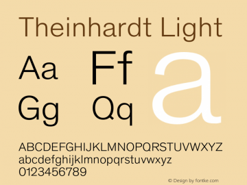 Theinhardt-Light Version 4.003; build 0007图片样张
