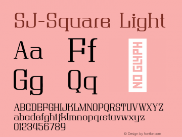 SJ-Square Light Version 1.000图片样张