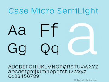 Case Micro SemiLight Version 2.00图片样张