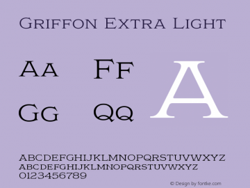 Griffon Extra Light Version 1.000图片样张