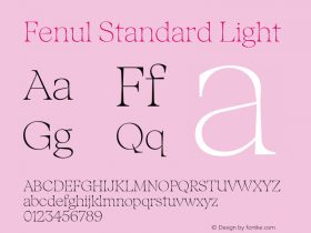 Fenul Standard Light Version 1.000图片样张