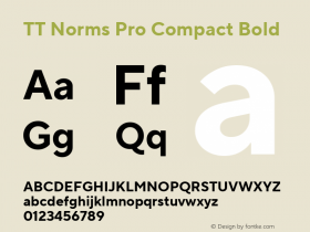 TT Norms Pro Compact Bold Version 3.100.06032023图片样张
