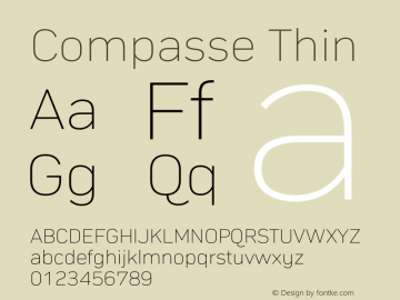 Compasse-Thin Version 1.000图片样张