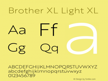 BrotherXL-LightXL 1.000图片样张