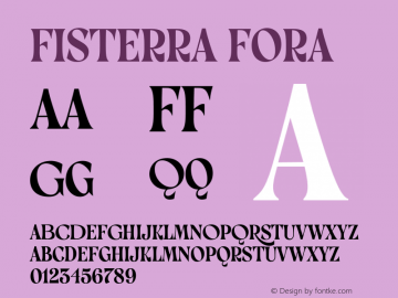 Fisterra-Fora Version 1.000图片样张