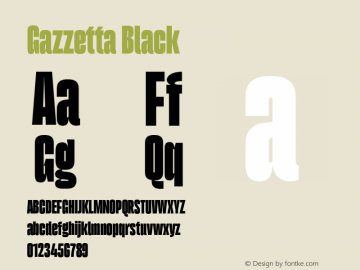 Gazzetta Black Version 1.000;FEAKit 1.0图片样张