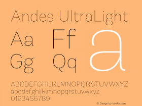 Andes UltraLight Version 1.000;FEAKit 1.0图片样张