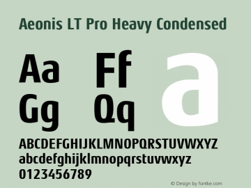 Aeonis LT Pro Heavy Cond Version 1.100图片样张