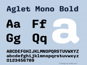 Aglet Mono Bold V�e�r�s�i�o�n� �1�.�0�0�1�;�h�o�t�c�o�n�v� �1�.�0�.�1�1�6�;�m�a�k�e�o�t�f�e�x�e� �2�.�5�.�6�5�6�0�1图片样张