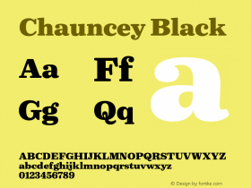 Chauncey Black Version 1.000图片样张