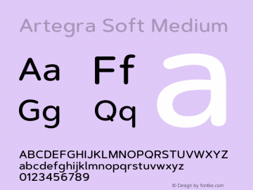 ArtegraSoft-Medium Version 1.000图片样张