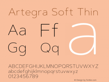 ArtegraSoft-Thin Version 1.000图片样张