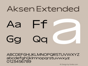 Aksen Extended Version 3.003图片样张