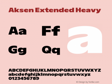 Aksen Extended Heavy Version 3.003图片样张