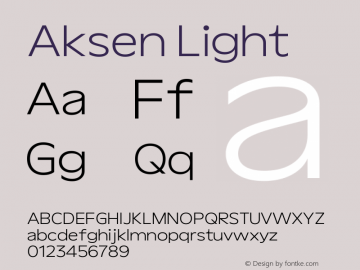 Aksen Light Version 3.003图片样张