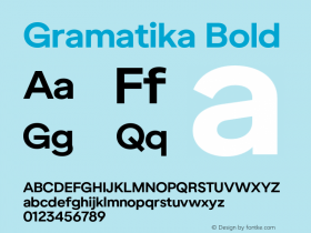 Gramatika Bold 2.001图片样张
