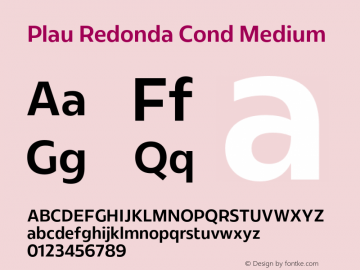 Plau Redonda Cond Medium Version 1.008图片样张