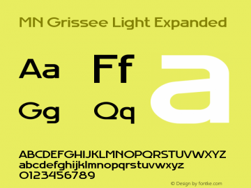 MN Grissee Light Expanded Version 1.000图片样张