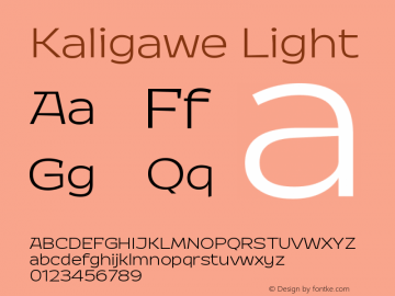 Kaligawe Light Version 1.000图片样张
