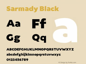 Sarmady Black Version 1.000;FEAKit 1.0图片样张