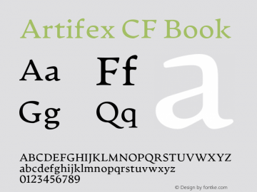 Artifex CF Book Version 1.500;FEAKit 1.0图片样张