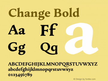 Change Bold Version 3.000;FEAKit 1.0图片样张