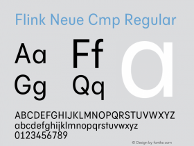Flink Neue Cmp Regular Version 2.100;Glyphs 3.1.2 (3150)图片样张