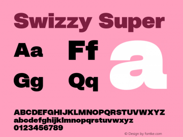 Swizzy Super Version 2.00图片样张