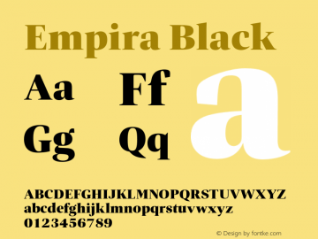 Empira Black Version 1.000图片样张