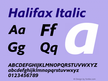 Halifax-BoldIt Version 1.000图片样张