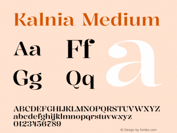 Kalnia Medium Version 1.105图片样张