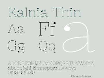 Kalnia Thin Version 1.105图片样张