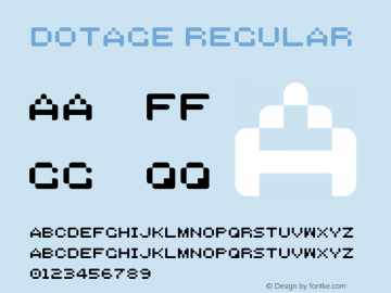 Dotage Version 1.000 2005 initial release图片样张