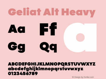 Geliat Alt Heavy Version 1.000图片样张