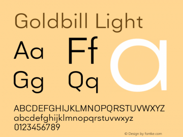 Goldbill Light Version 1.001图片样张