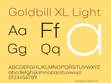 Goldbill XL Light Version 1.001图片样张