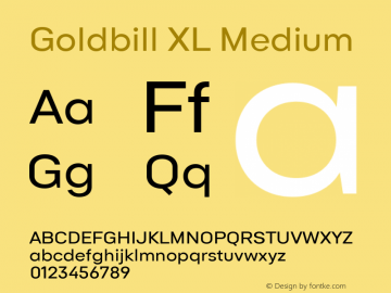 Goldbill XL Medium Version 1.001图片样张