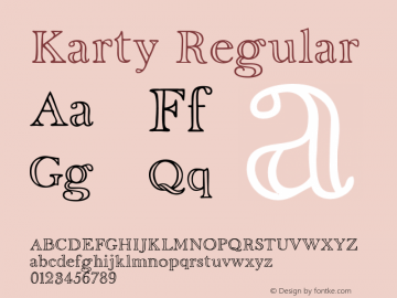 Karty Version 1.000图片样张