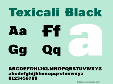 Texicali Black Version 1.000图片样张