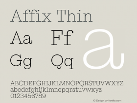 Affix Thin Version 1.001图片样张