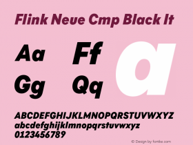 Flink Neue Cmp Black It Version 2.100;Glyphs 3.1.2 (3150)图片样张