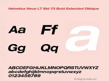 HelveticaNeueLTStd-BdExO Version 2.101;PS 005.000;hotconv 1.0.67;makeotf.lib2.5.33168图片样张