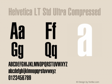 HelveticaLTStd-UltraComp Version 2.125;PS 005.000;hotconv 1.0.67;makeotf.lib2.5.33168图片样张