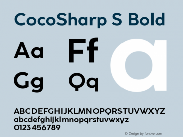 CocoSharp S Bold Version 1.045图片样张