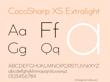 CocoSharp XS Extralight Version 1.041图片样张
