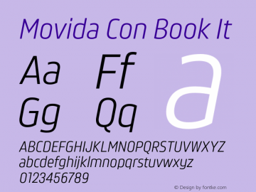Movida Con Book It Version 1.000;Glyphs 3.1.2 (3151)图片样张