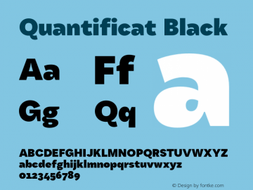 Quantificat Black Version 1.000;Glyphs 3.1.2 (3151)图片样张