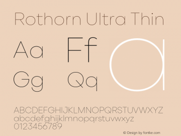 Rothorn Ultra Thin Version 1.000;FEAKit 1.0图片样张