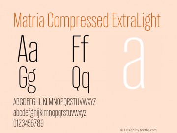 Matria Compressed ExtraLight Version 1.001图片样张